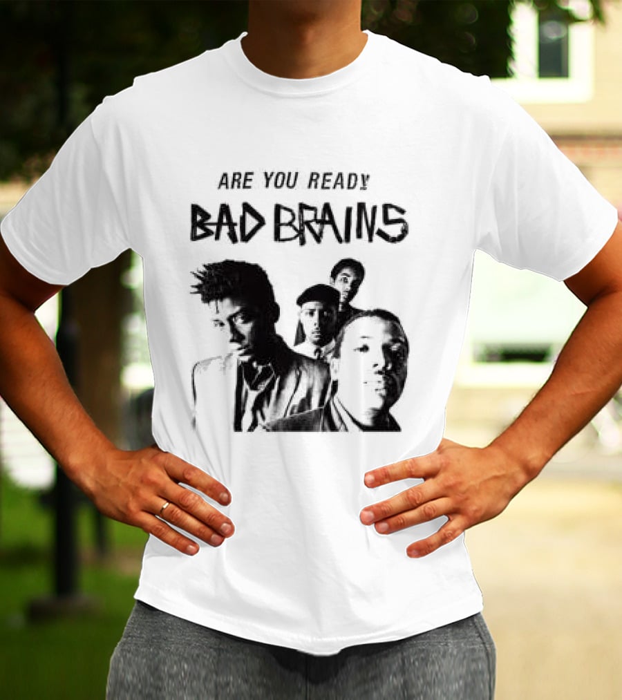Bad Brains Are You Ready Punk Band T-Shirt
