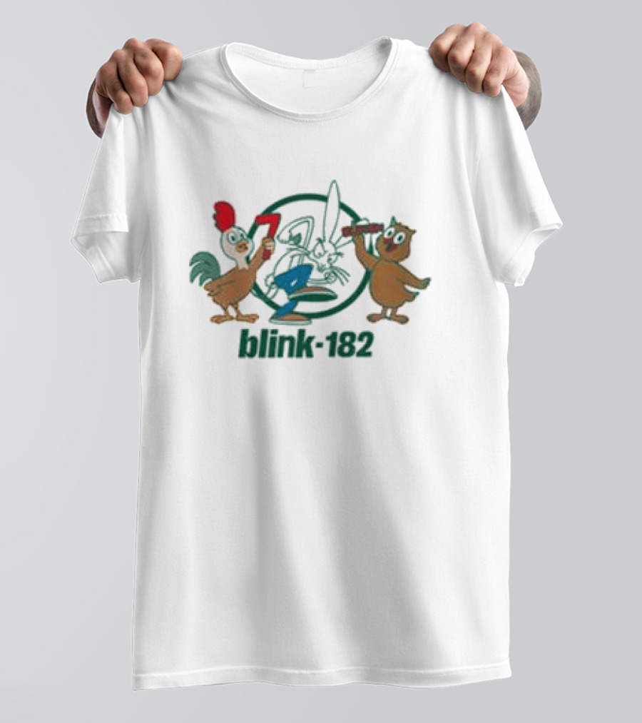 7 11 Blink 182 Bunny Friends Longsleeve Chicken Duck T-Shirt