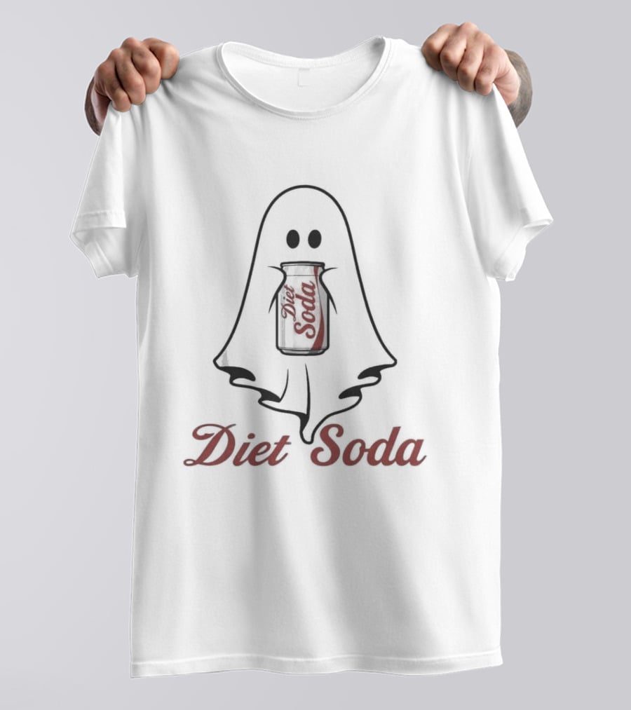 Diet Soda Ghost Halloween T-Shirt