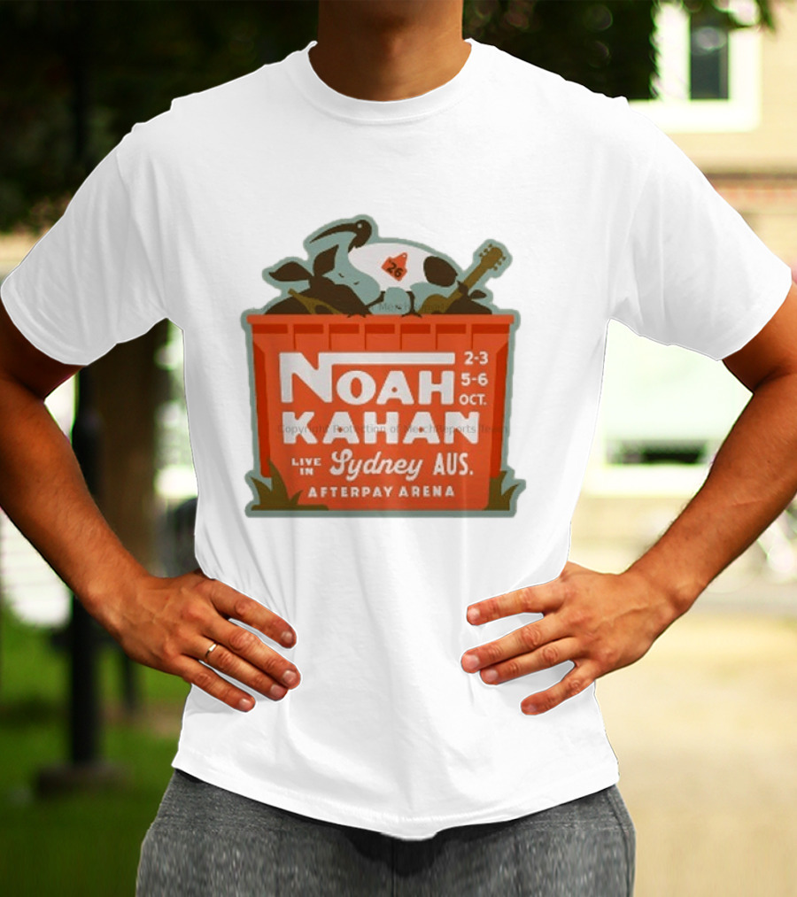 Noah Kahan Live In Sydney AUS Afterpay Arena October 2 3 5 6 2026 T-Shirt