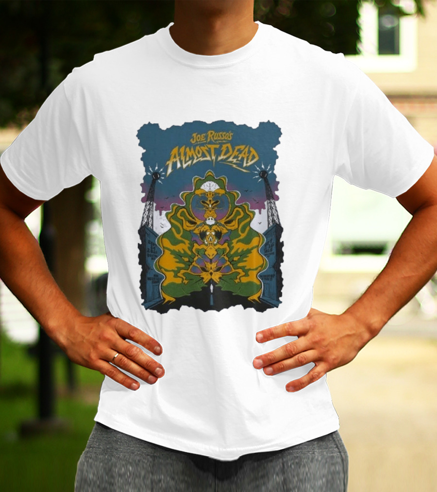 Joe Russo's Almost Dead Rooftop Pier 17 New York NV September 25 26 2026 Event Psychedelic T-Shirt