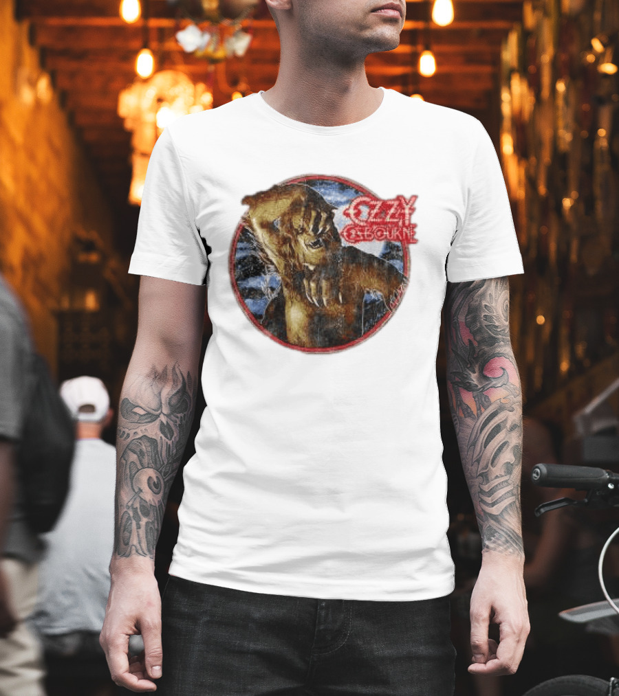 Ozzy Osbourne Bark At The Moon Werewolf T-Shirt