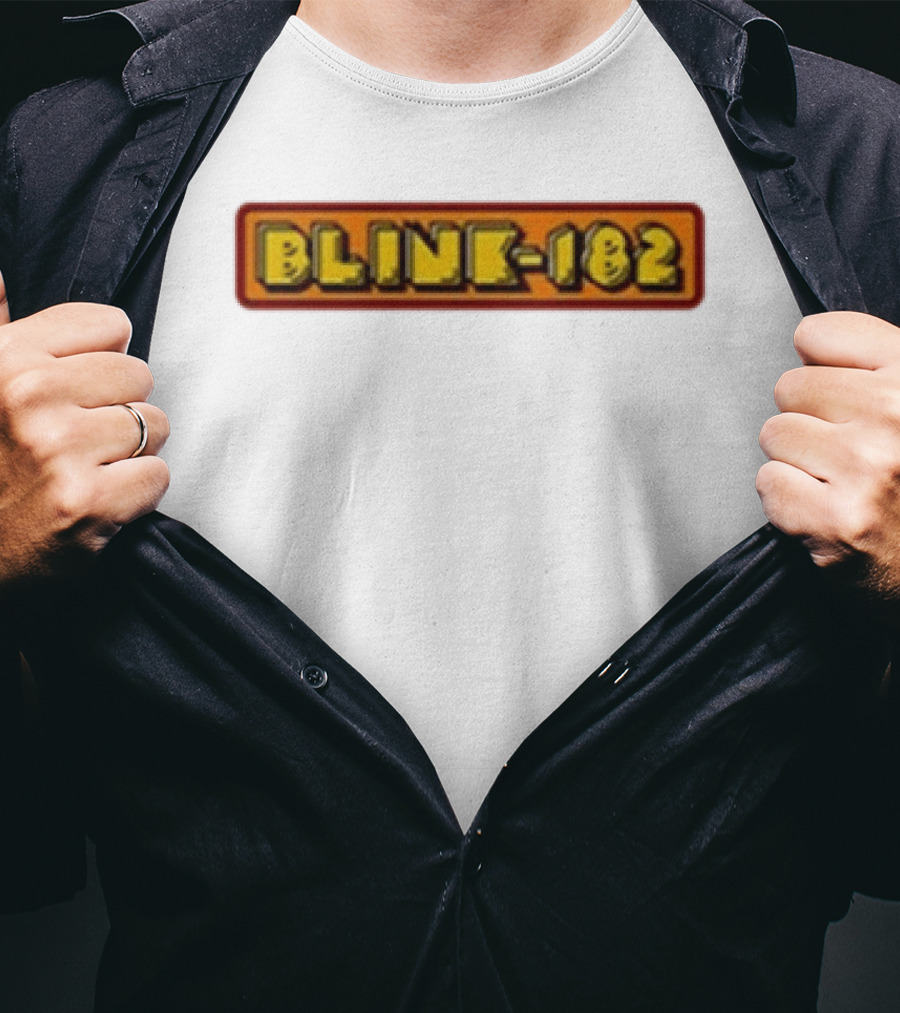 Pac Man Arcade Crossover With Blink 182 T-Shirt