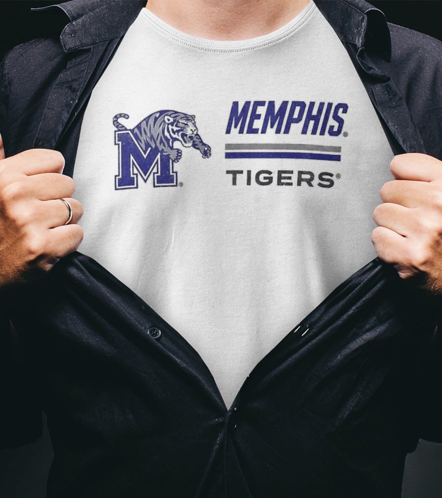 Tatum Bittick Memphis Tigers M Logo Football Basketball Fan T-Shirt