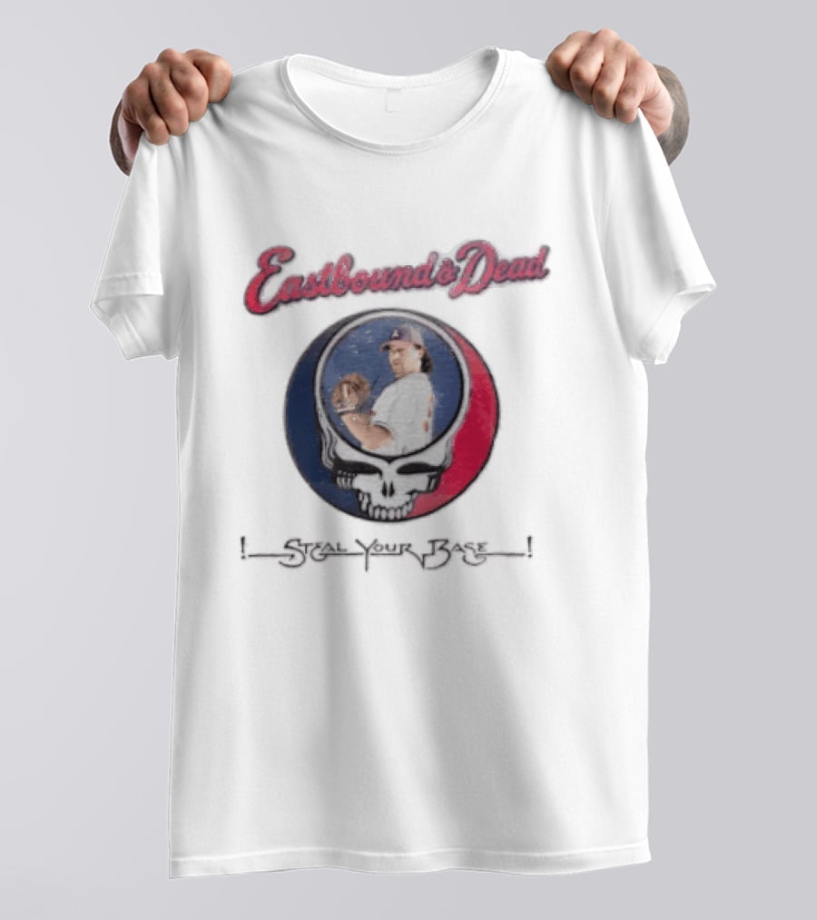 Eastbound And Dead Steal Your Base Kenny Powers Baseball Cap Glove T-Shirt
