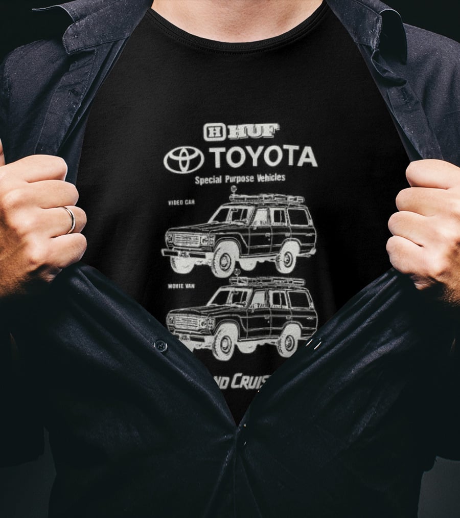 Huf X Toyota Land Cruiser 4WD Limited Edition Huf Worldwide T-Shirt