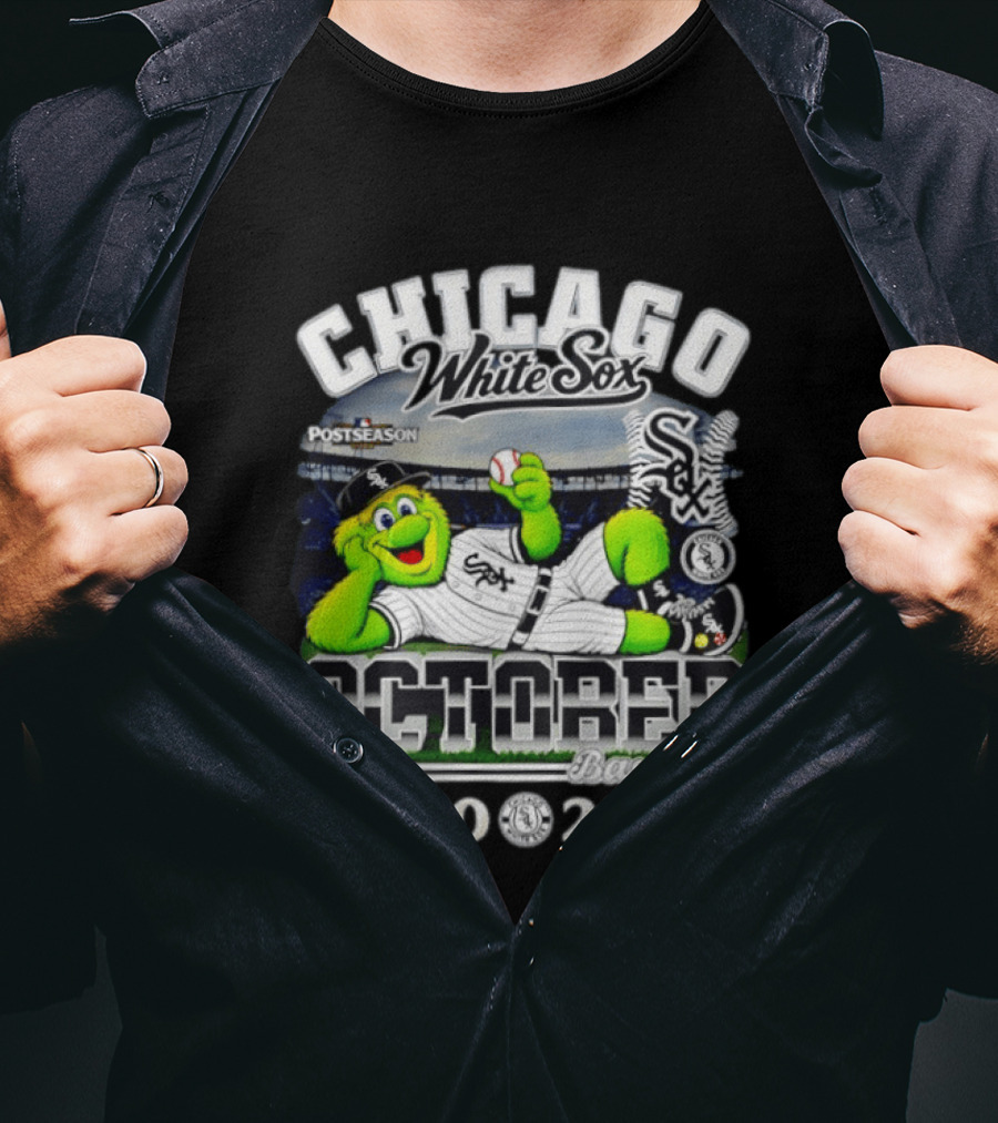Chicago White Sox Southpaw Mascot 2026 MLB Postseason October Baseball T-Shirt