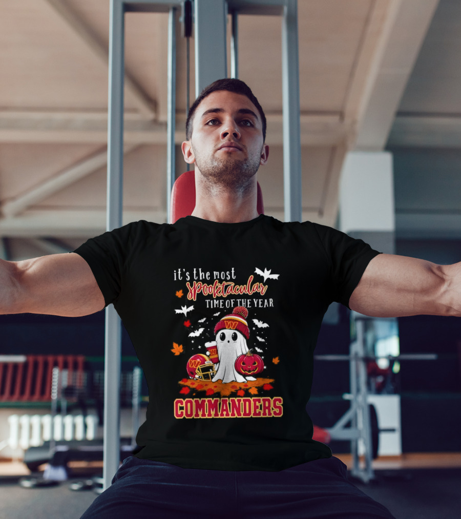 It's The Most Spooktacular Time Of The Year Washington Commanders Halloween T-Shirt