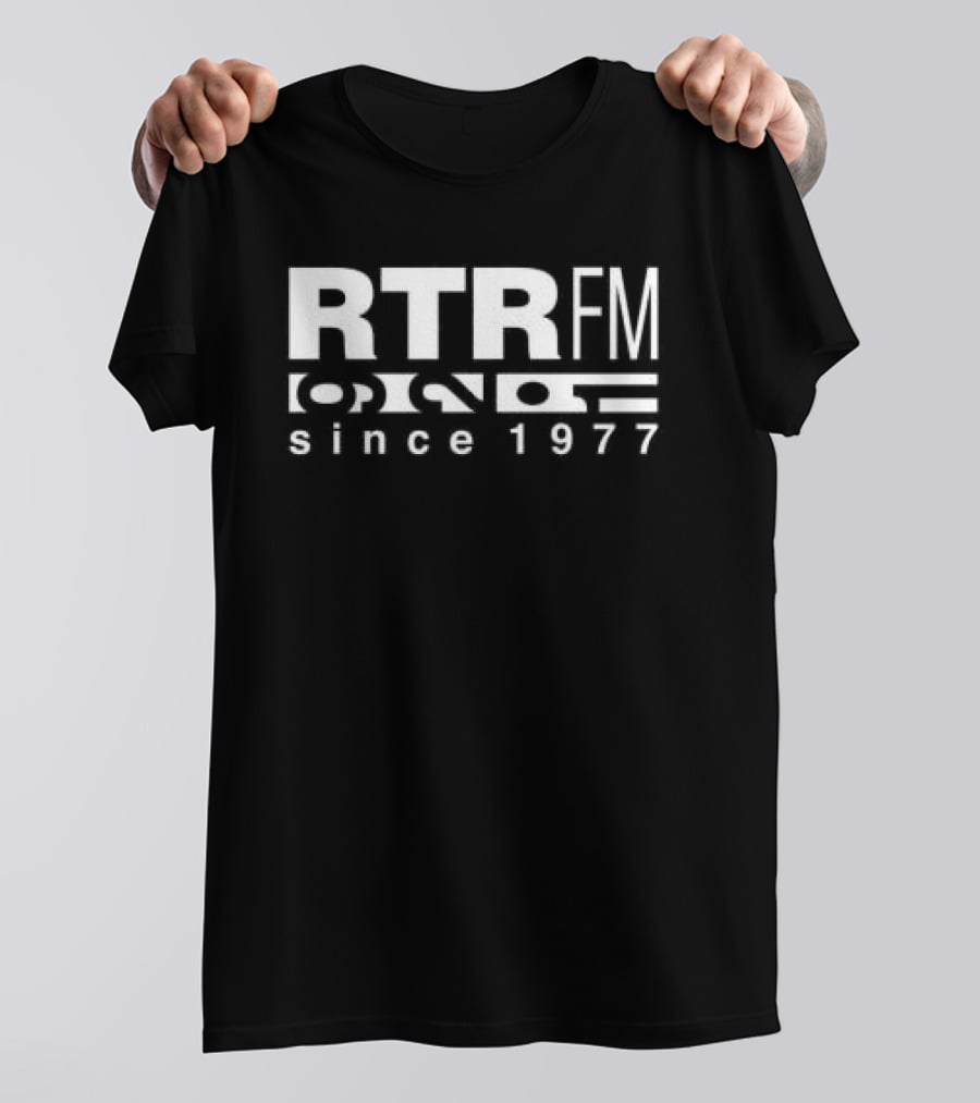 RTRFM Store Since 1977 Faded Black Cap T-Shirt