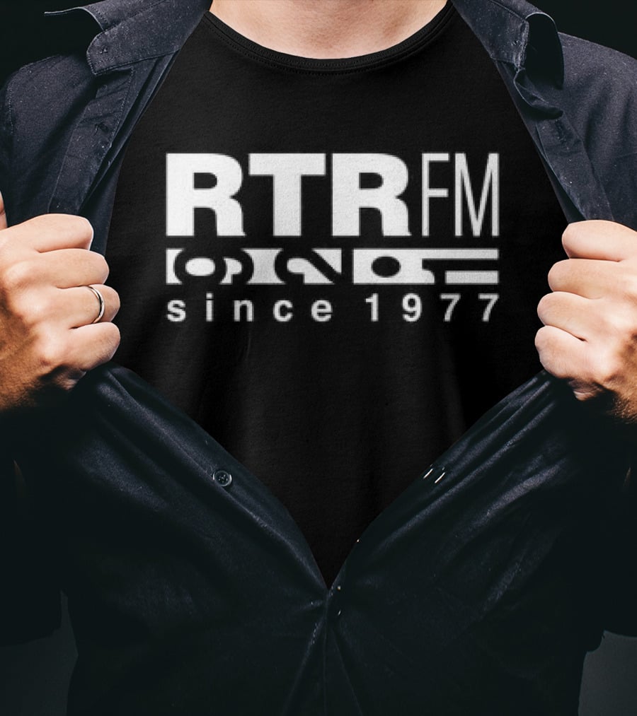 RTRFM Store Since 1977 Faded Black Cap T-Shirt