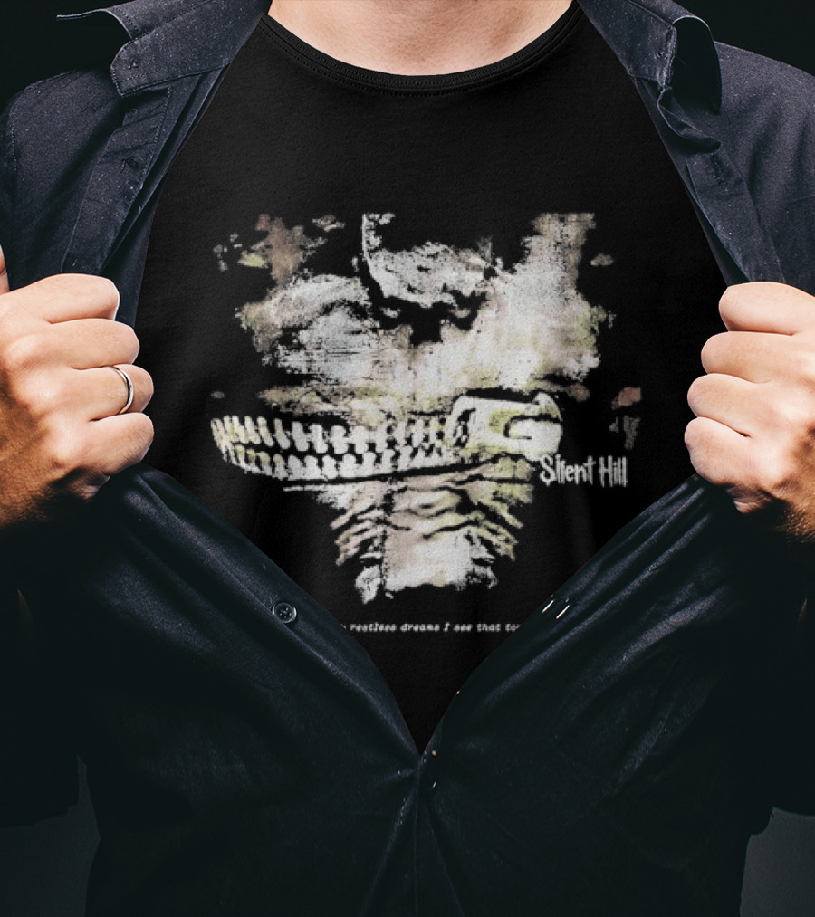 Silent Hill Slipknot Collaboration In My Restless Dreams I See That Town T-Shirt