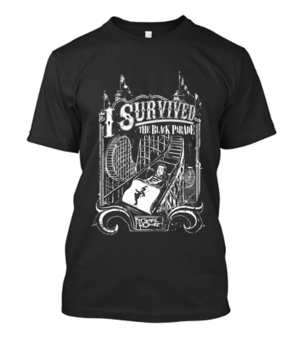 My Chemical Romance I Survived Haunted House T-Shirt