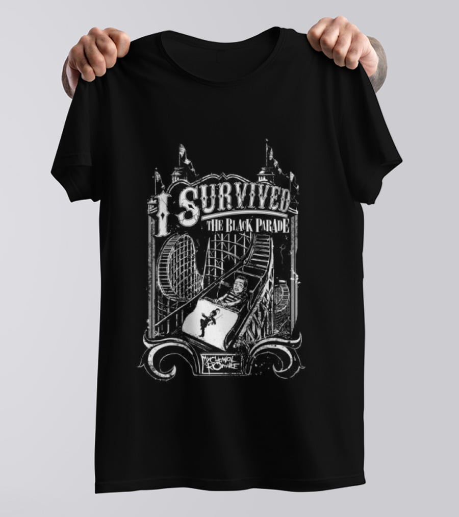 My Chemical Romance I Survived Haunted House T-Shirt