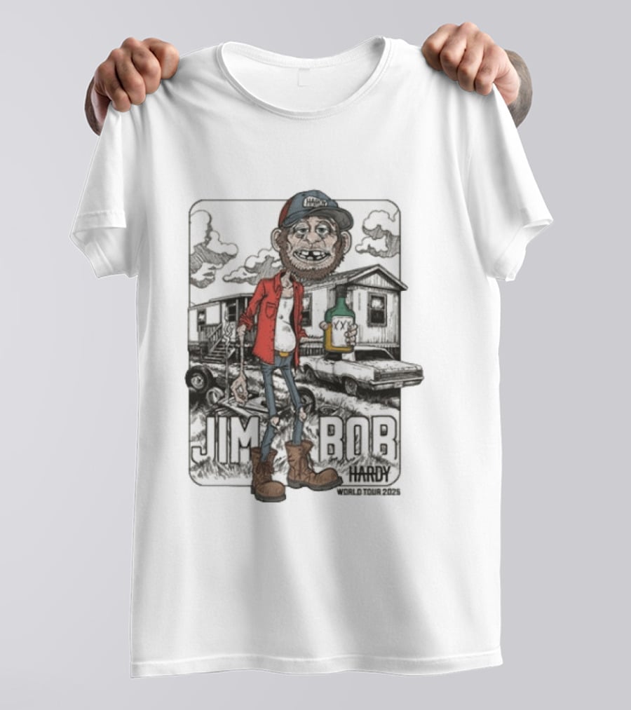 Jim Bob Hardy World Tour 2025 XX Country T-Shirt