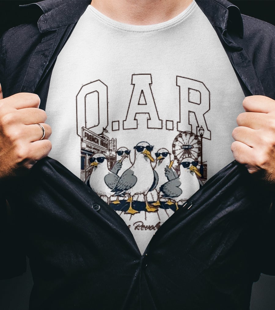 O.A.R. Of A Revolution Risky Business Seagull Ducks T-Shirt