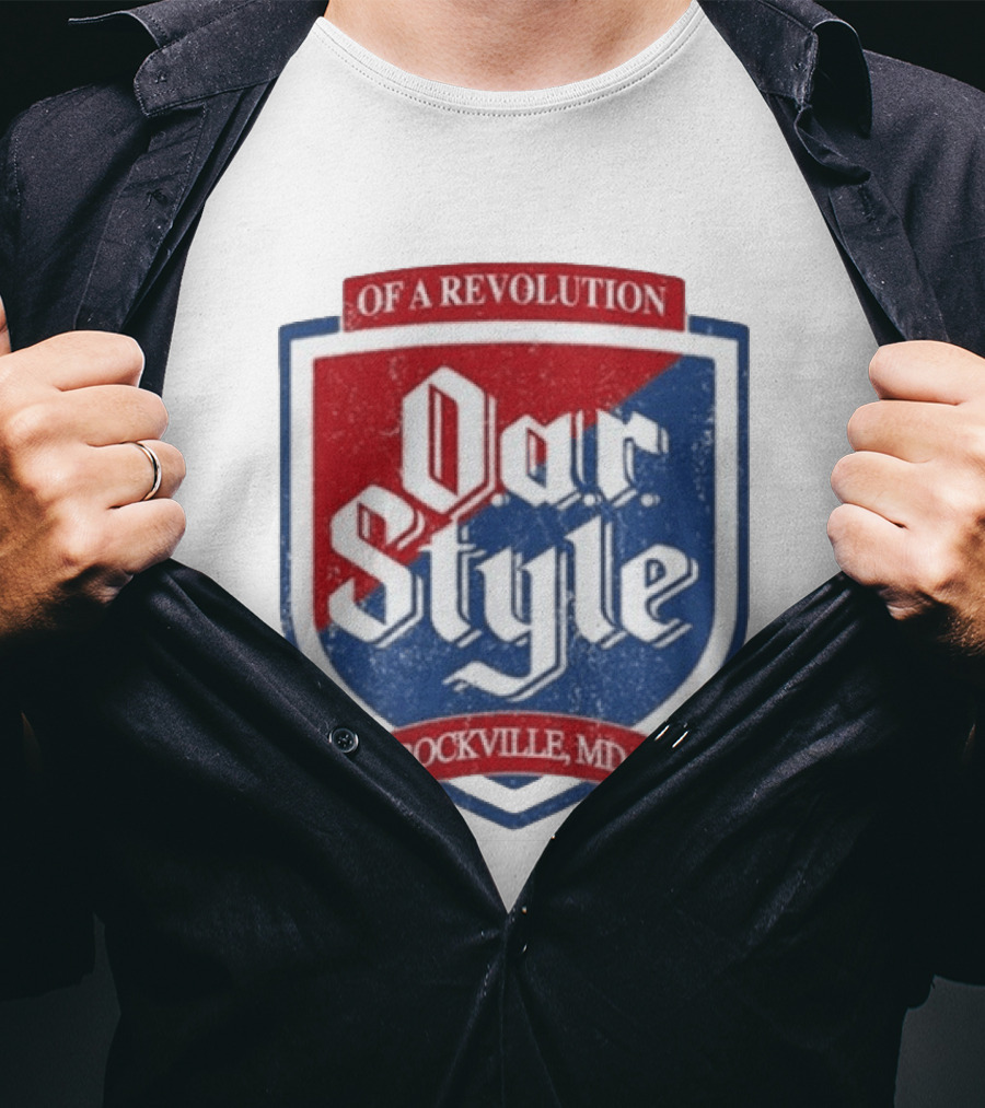 Oar Style Of A Revolution Rockville MD T-Shirt