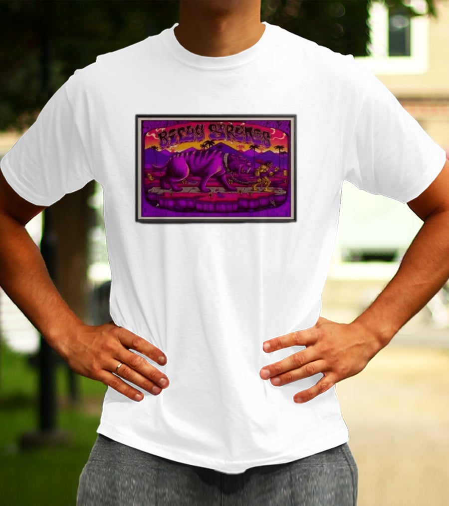 Billy Strings Tour 2026 Los Angeles Inglewood Purple Tiger T-Shirt