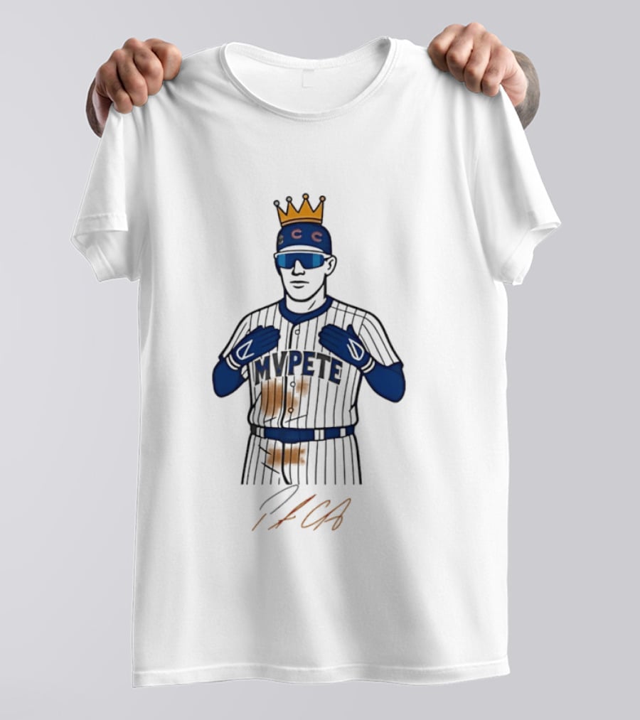 Pete Crow Armstrong MVPete King Cubs Baseball Fan T-Shirt