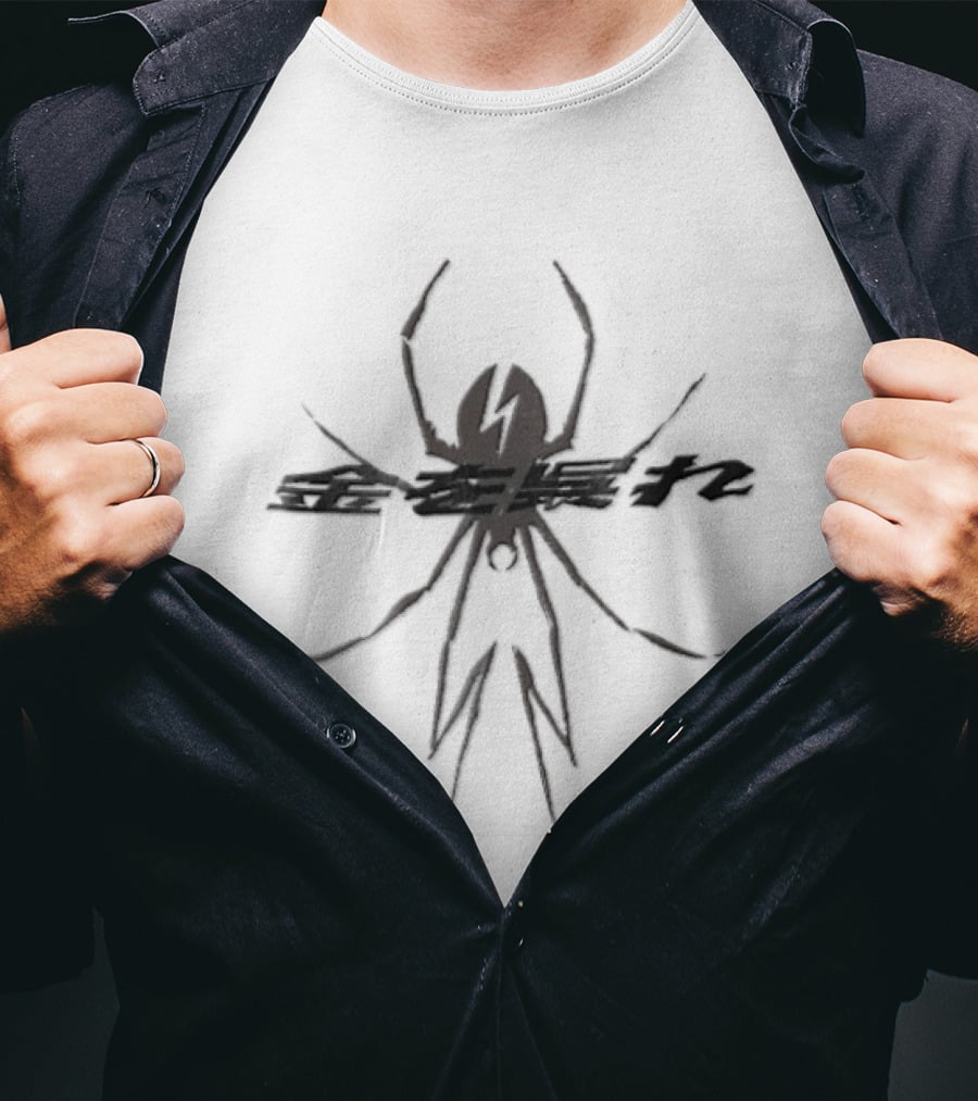 Japanese Spider Web Aesthetic Vintage Grunge T-Shirt