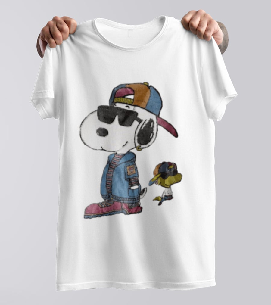 Snoopy Woodstock Cool Sunglasses Cap Jacket T-Shirt