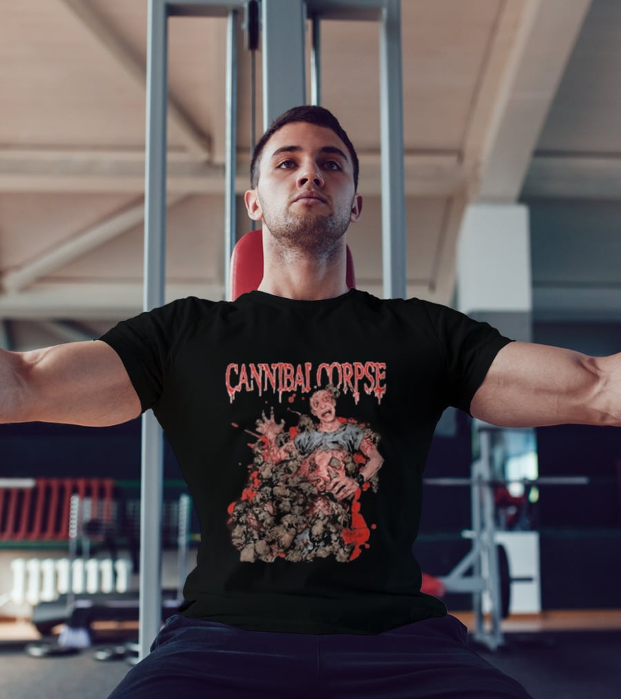 Cannibal Corpse Devoured By Vermin Horror Scene T-Shirt