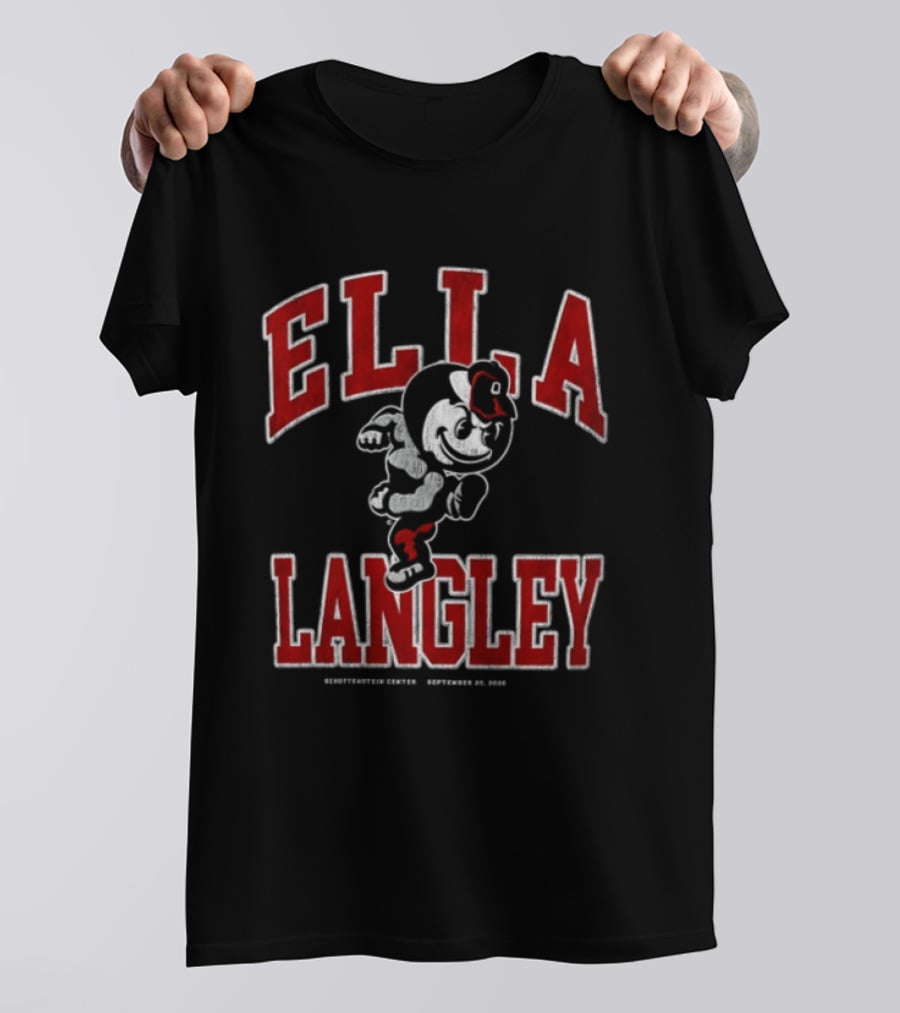 Ella Langley Vintage Buckeyes Running T-Shirt