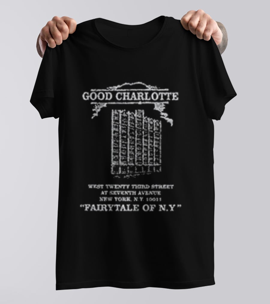 Good Charlotte Fairytale Of New York Holiday Song T-Shirt
