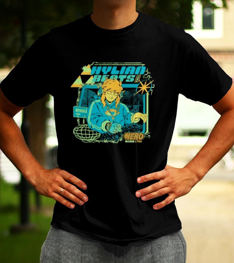 Heroic Hylian Beats Hyrule Arena Worldwide T-Shirt