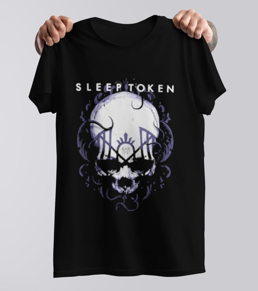 Sleep Token Skull With Crown And Mask T-Shirt