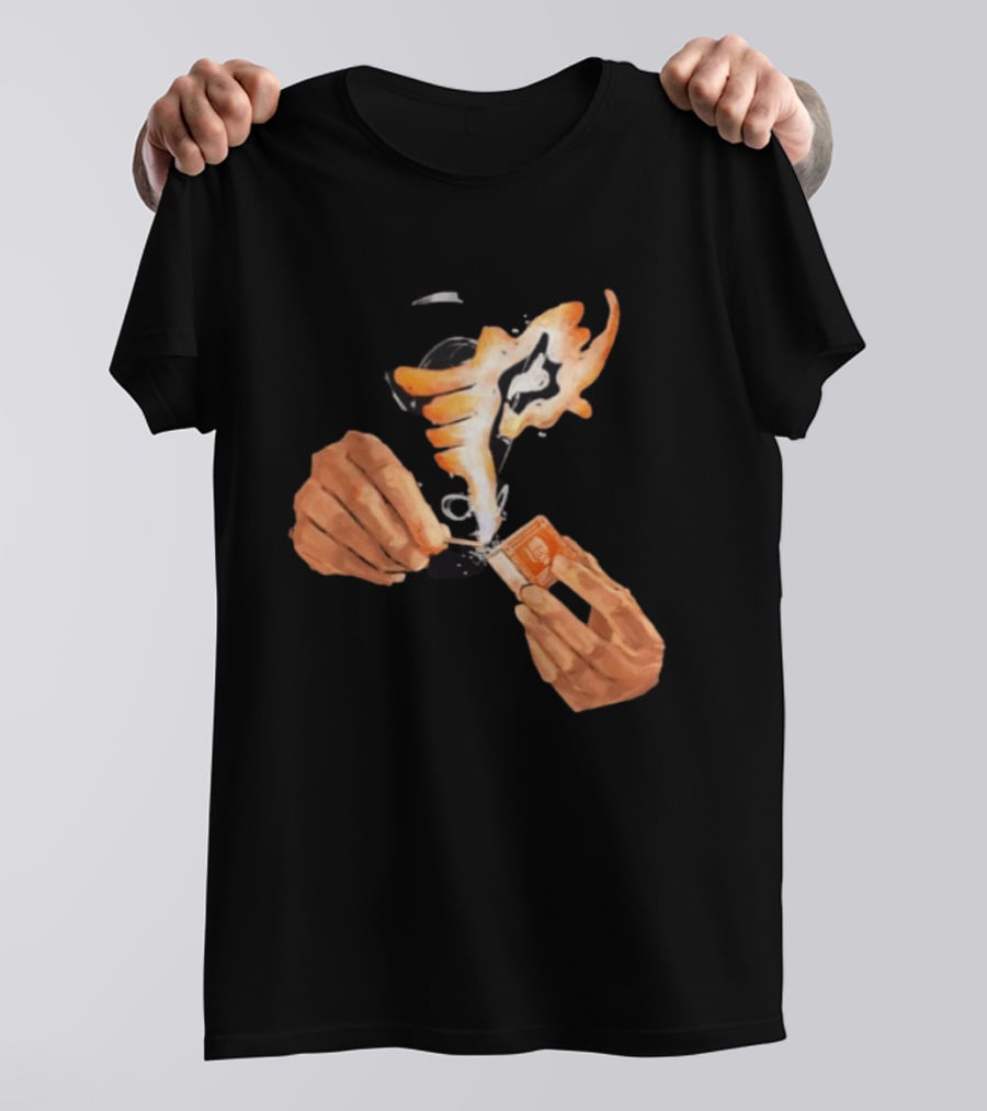 Strike And Ignite Phoenix Flare With Mystic Match Ignition T-Shirt