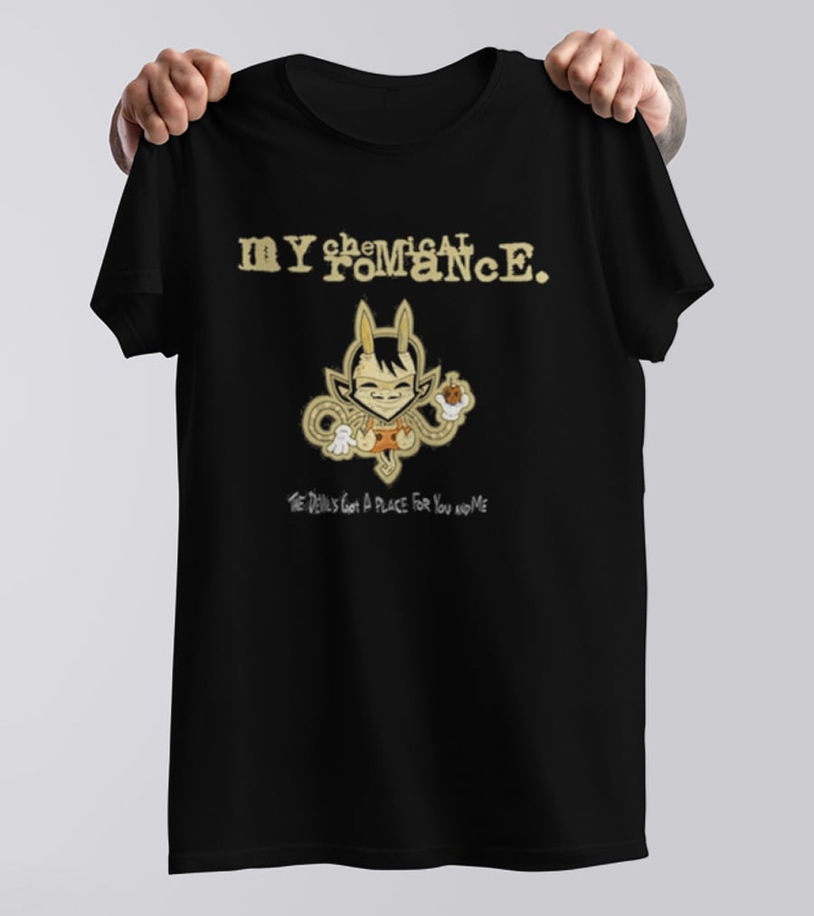 My Chemical Romance Devlish Cute Bat Coffee Devil Original T-Shirt
