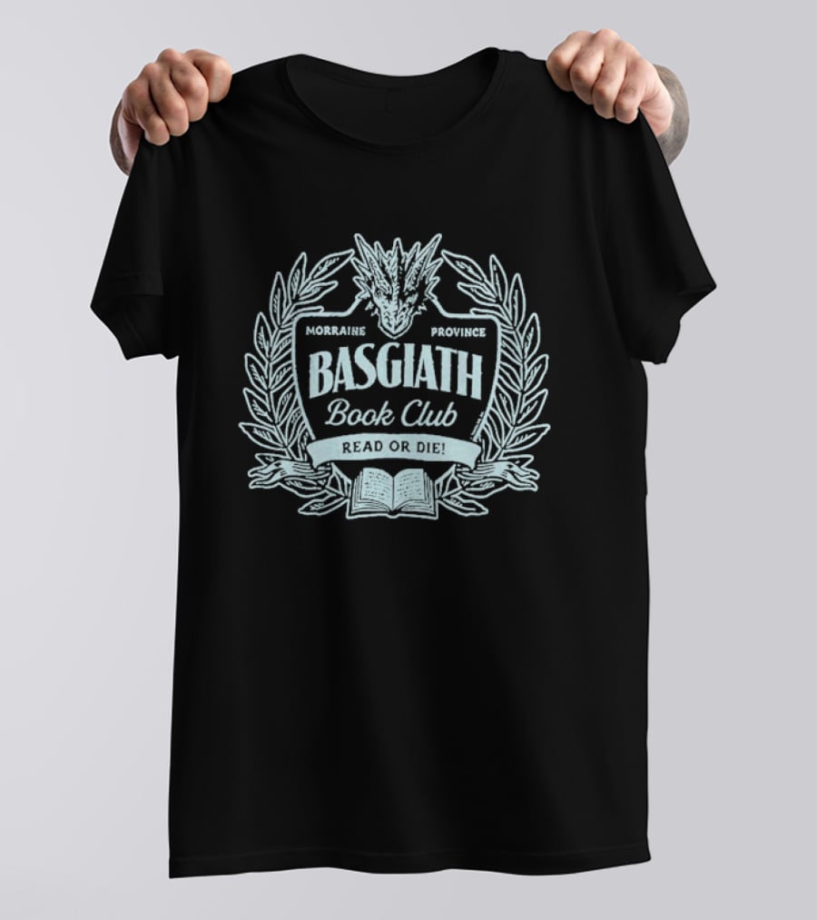 Basgiath Book Club Moragah Mogwin Read Or Die Fourth Wing T-Shirt