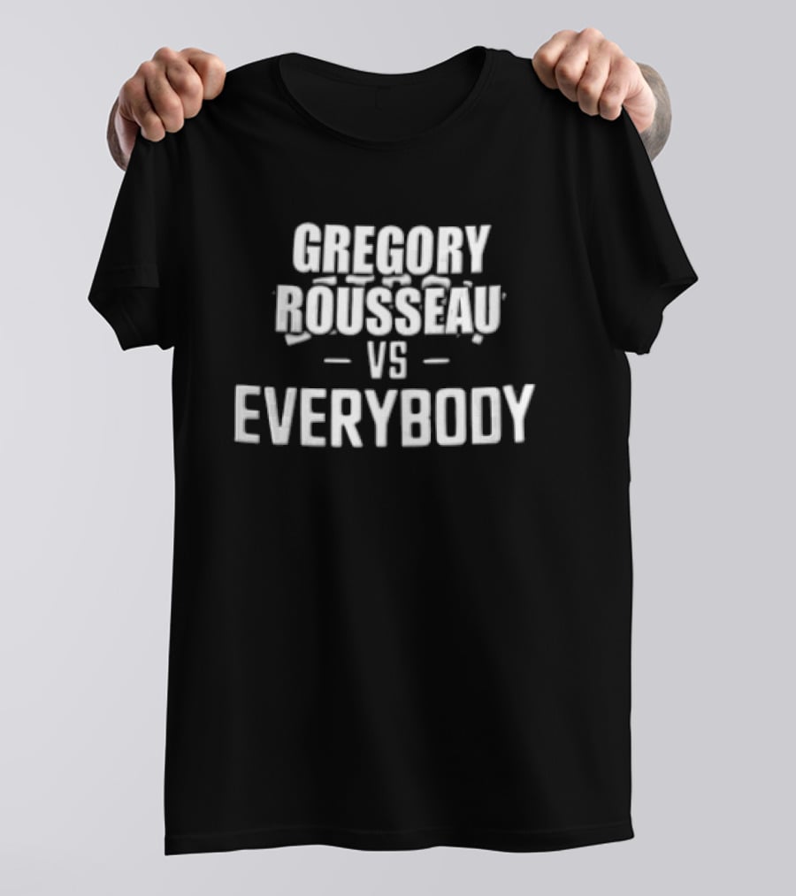 Gregory Rousseau VS Everybody Miami Football Legend T-Shirt