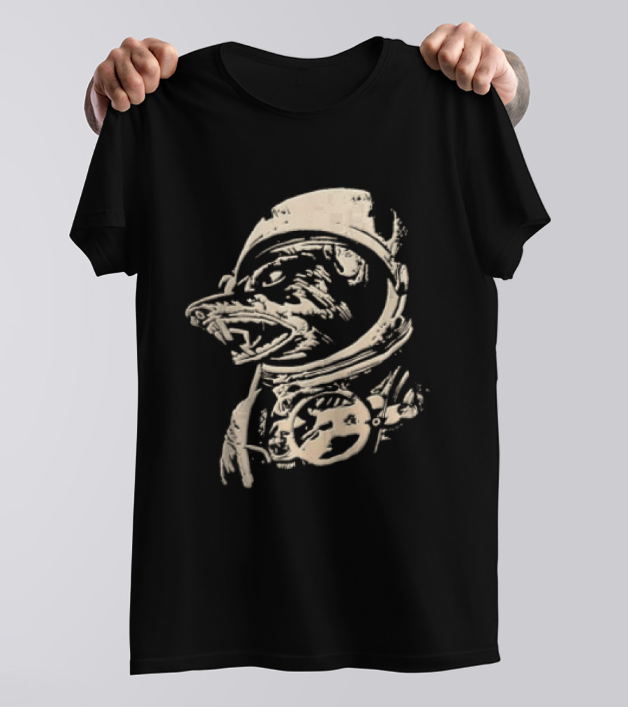 Grissom Space Dog In Astronaut Suit T-Shirt