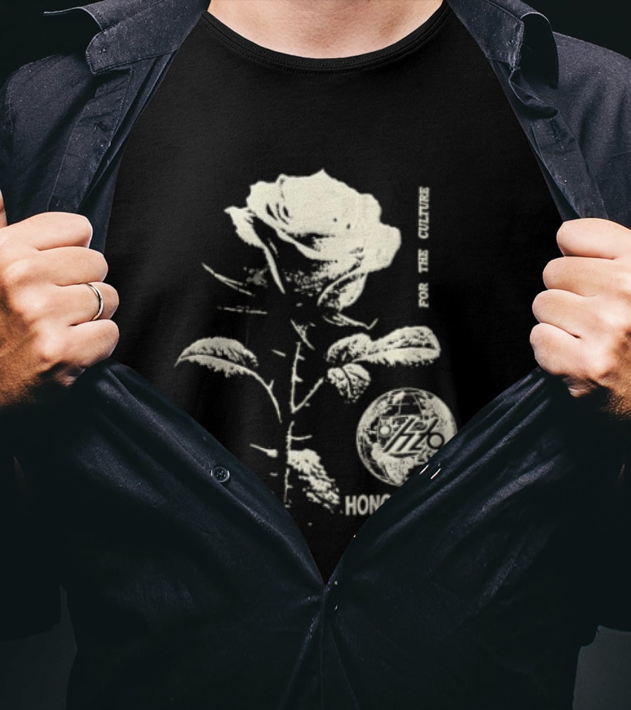 Honor The Gift Large Rose Globe For The Culture T-Shirt