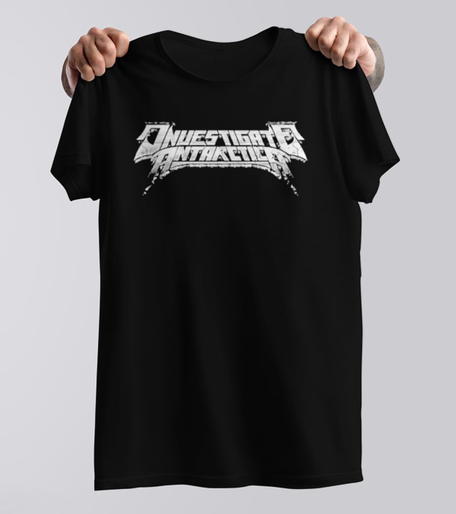 Investigate Antarctica Metal T-Shirt