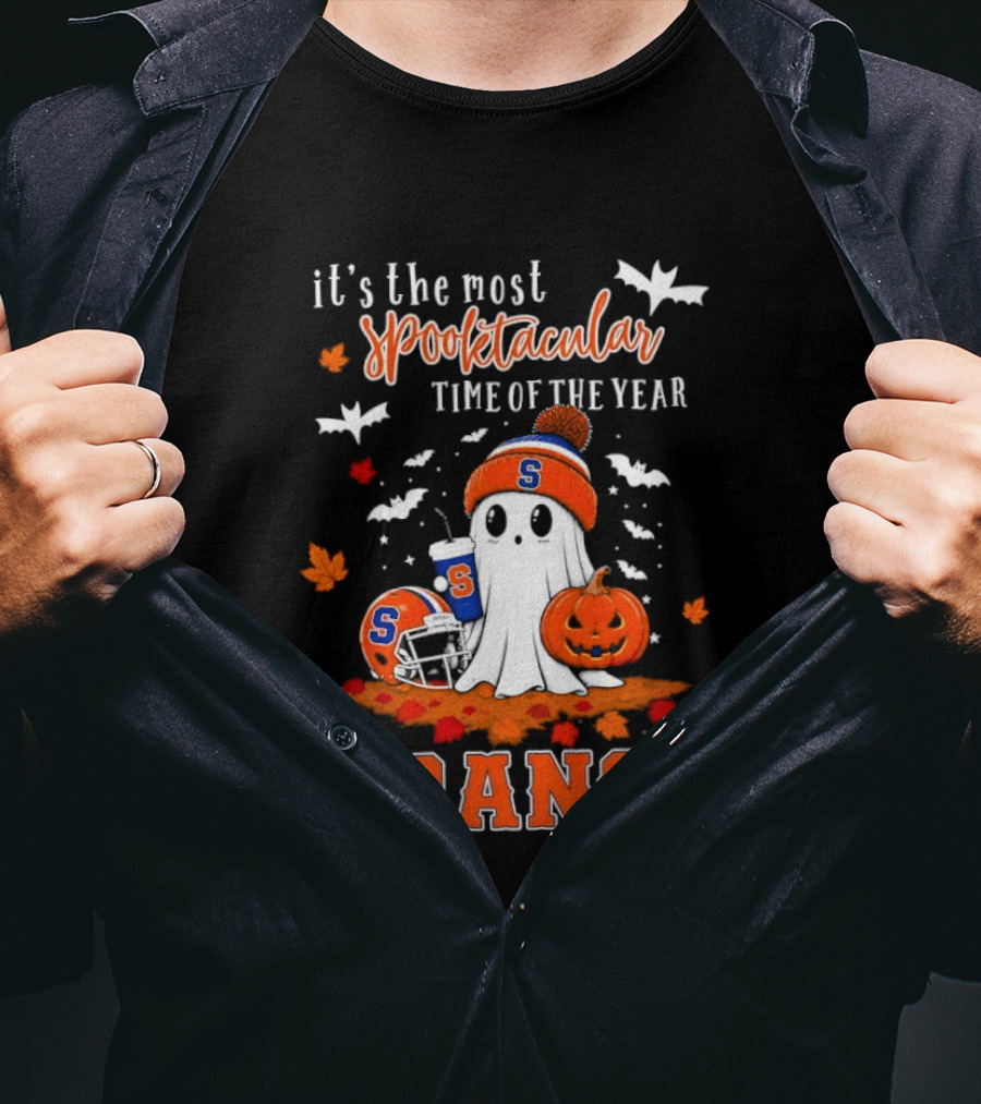 It's The Most Spooktacular Time Of The Year Syracuse Orange Halloween T-Shirt