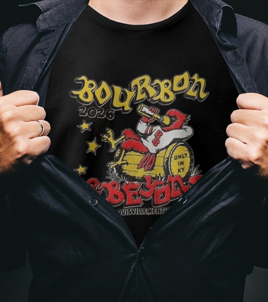 Bourbon And Beyond 2026 Louisville Kentucky Only In KY Stars Chuggin Louie T-Shirt