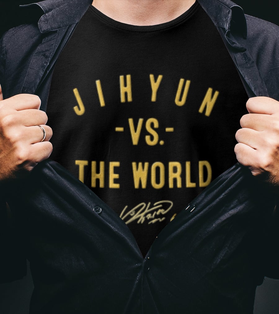 Jihyun Vs The World Signature Yellow T-Shirt