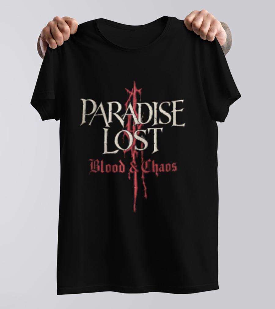 Paradise Lost Blood And Chaos Band Merchandising T-Shirt