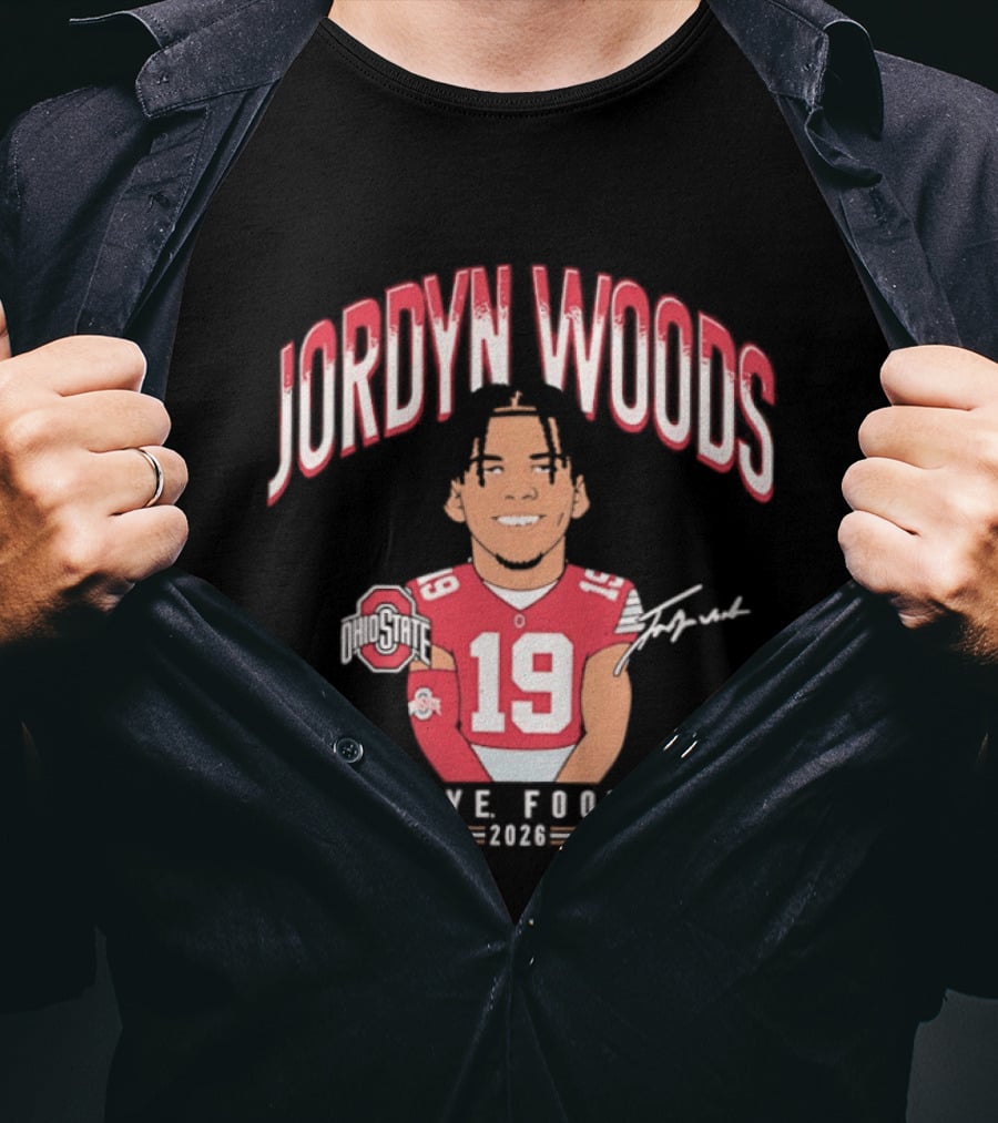Jordyn Woods Ohio State Buckeyes Buckeye Football 2020 T-Shirt