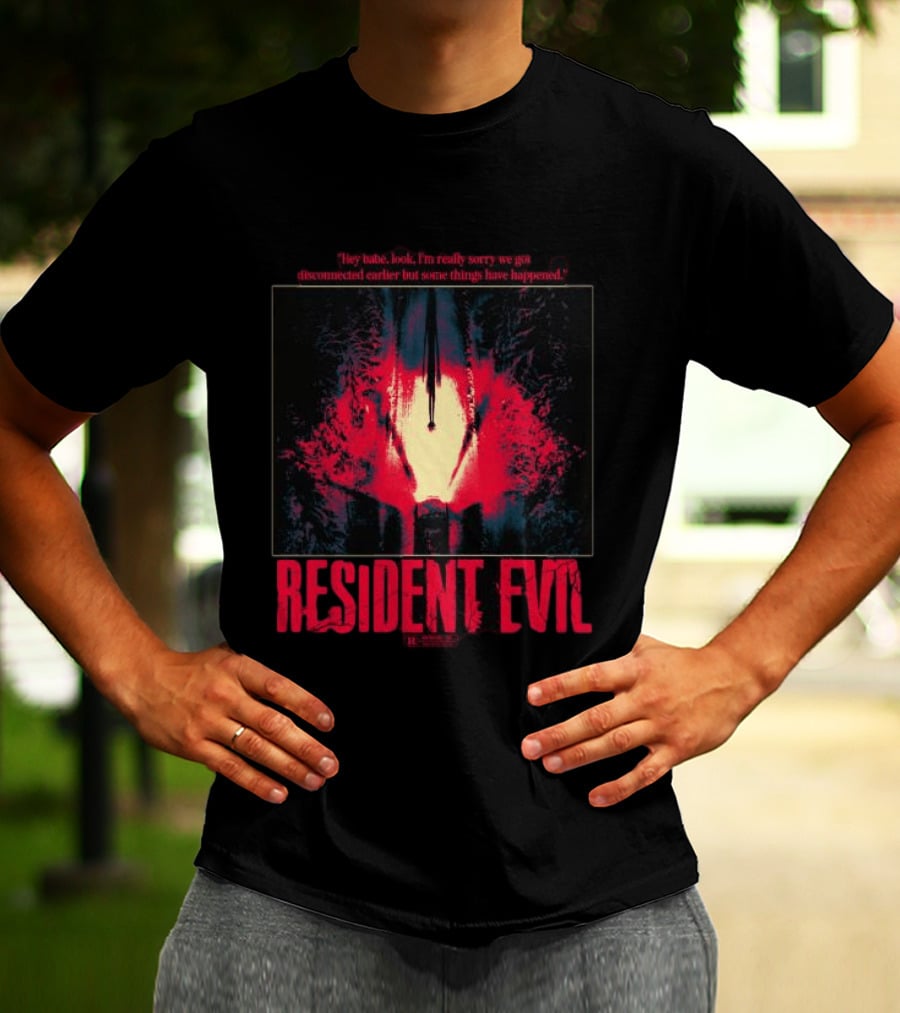 Resident Evil Studio House Designs Store Re Headlights T-Shirt