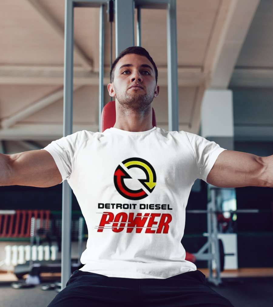 Detroit Diesel Heavy Duty Power Trucking Dynamic T-Shirt
