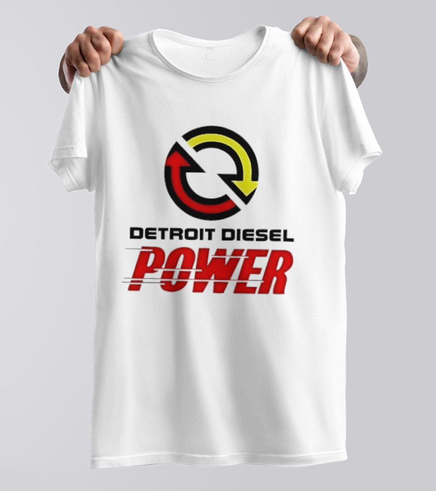 Detroit Diesel Heavy Duty Power Trucking Dynamic T-Shirt