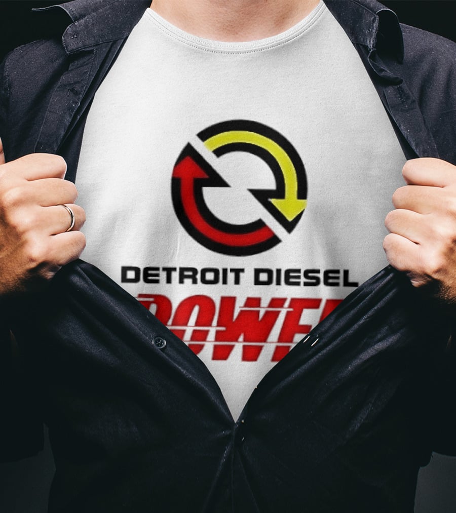 Detroit Diesel Heavy Duty Power Trucking Dynamic T-Shirt