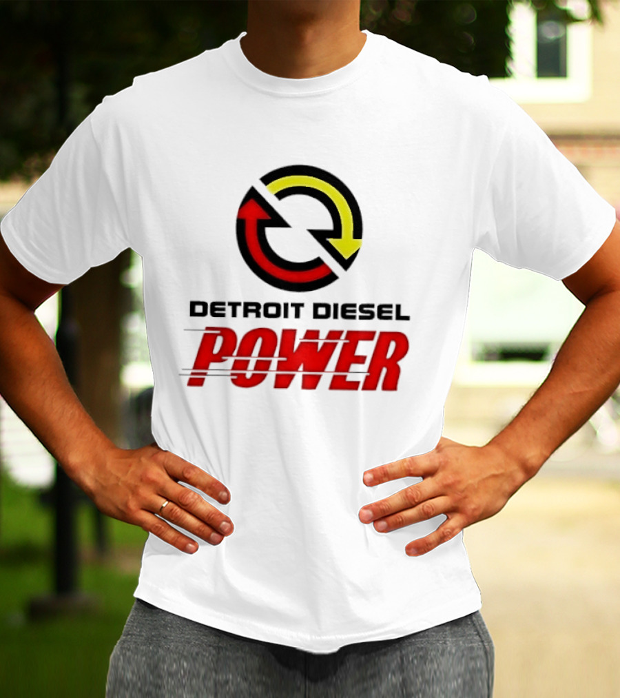 Detroit Diesel Heavy Duty Power Trucking Dynamic T-Shirt