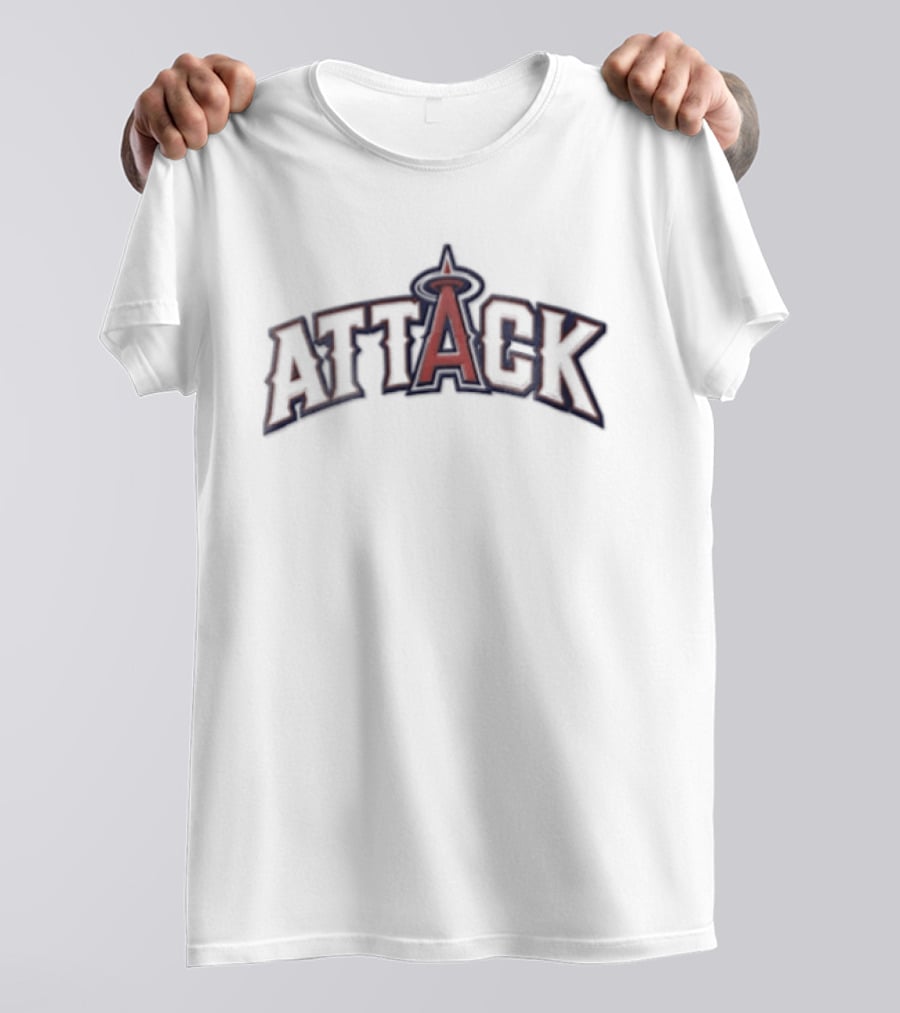 Los Angeles Angels Attack Baseball Team T-Shirt