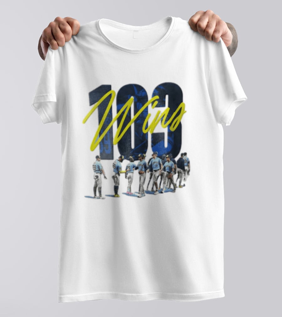 Milwaukee Brewers 103 Wins Players Celebration T-Shirt