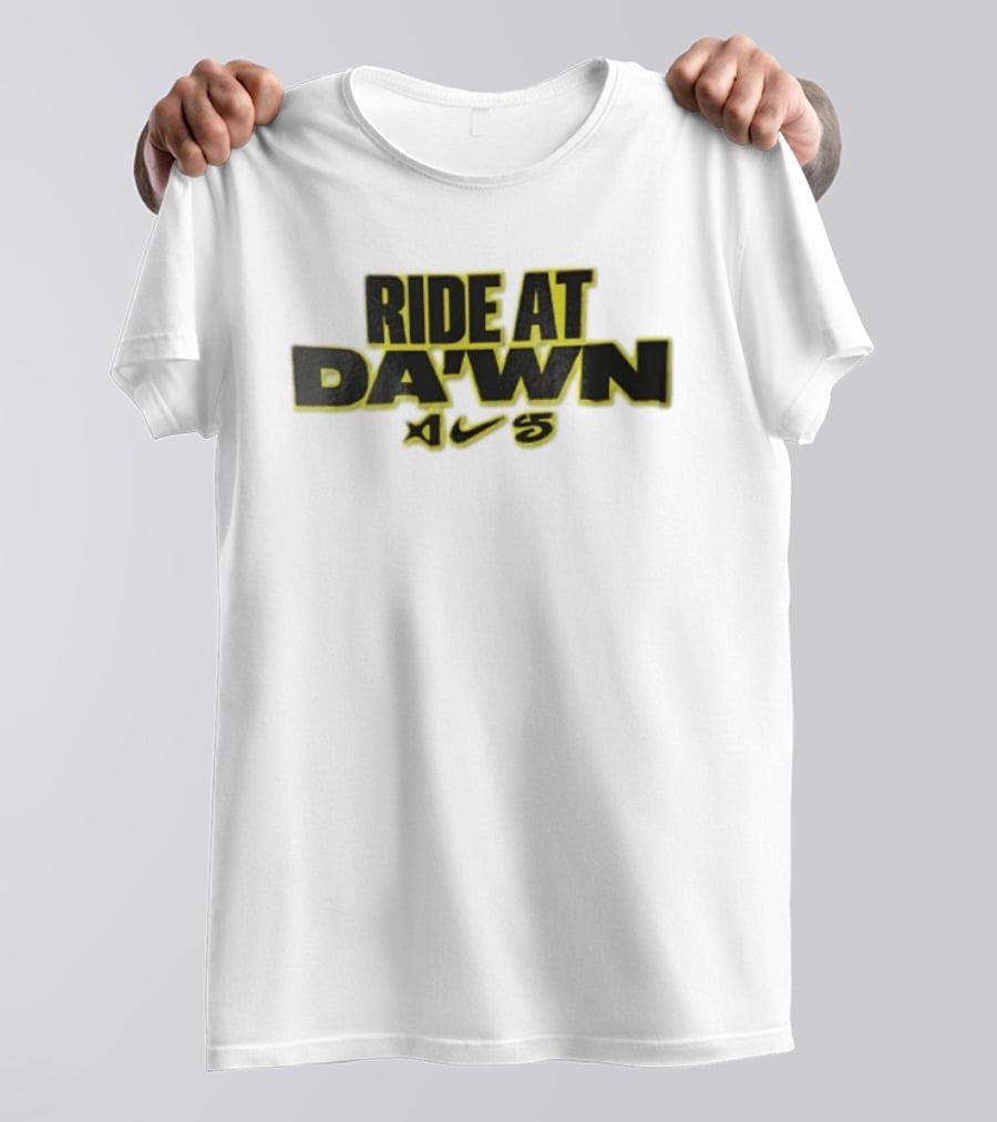 Ride At Dawn Nike Air 5 Sneaker Collaboration T-Shirt