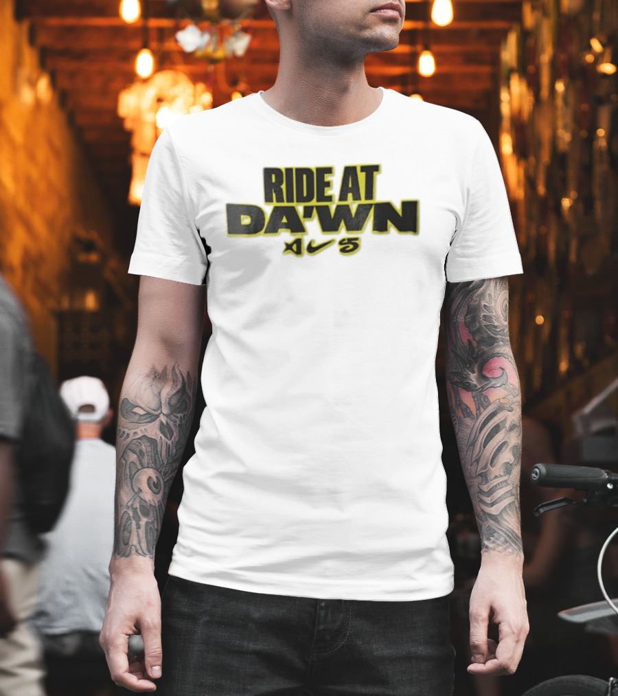 Ride At Dawn Nike Air 5 Sneaker Collaboration T-Shirt